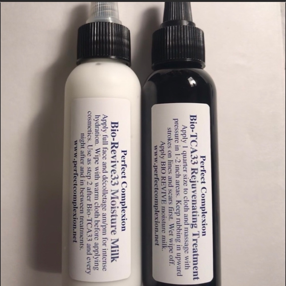 Bio-TCA 33 This is 2 bottles! 1 ounce bottle of Tca 33 / 1 oz Moisture milk